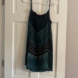 Tie dye swing dress